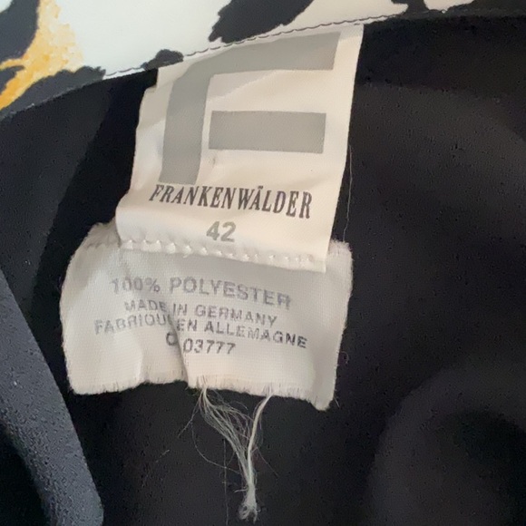 Frankenwalder Vintage Printed Collar Blazer - Picture 8 of 9